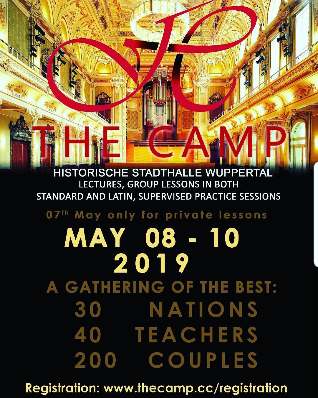 The Camp, Historische Stadthalle Wuppertal May 08-10. 2019 with Dirk Heidemann, World Reknown Trainer and Choreograph